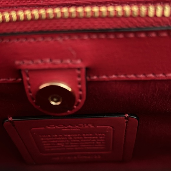 COACH 2-WAY BLACK REVERSIBLE CROSSBODY- TOTE PRISTINE - Picture 6 of 17